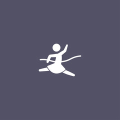 girl dancing icon
