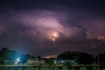 Night of the lightning strike