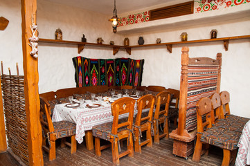 Cafe, old Russian style.