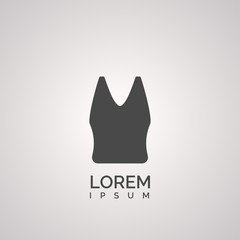 simple sleeveless icon
