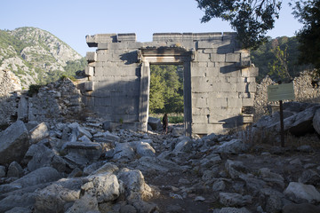 Ruins of a Roman Temple