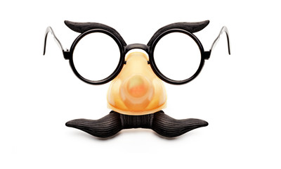 Brille und Bart
