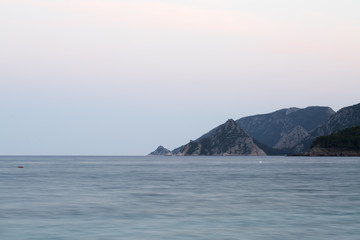 Mountains and Sea