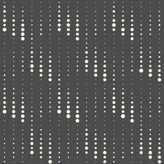 Seamless Dots Pattern. Abstract Geometric Background