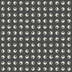 Seamless Circle Pattern. Modern Minimalistic Background