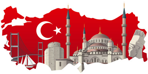 turkish famous landmarks