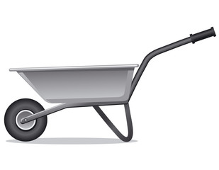 wheelbarrow for gardening