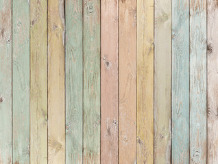 Panele Szklane Podświetlane  drewno tło lub tekstura z deskami w pastelowym kolorze