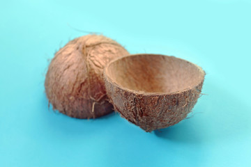 Ripe fresh coconuts