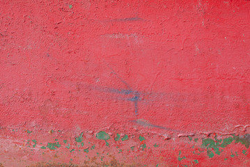 Obraz premium iron surface is covered with old paint, texture background