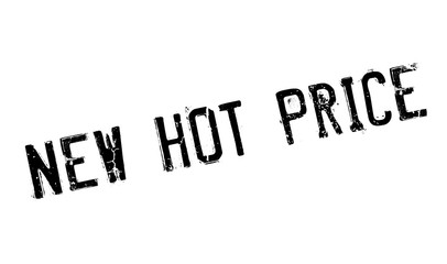 New Hot Price rubber stamp. Grunge design with dust scratches. Effects can be easily removed for a clean, crisp look. Color is easily changed.