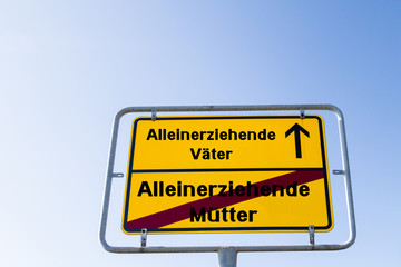 Alleinerziehende Väter statt Mütter