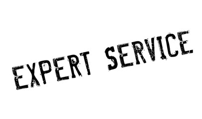 Expert Service rubber stamp. Grunge design with dust scratches. Effects can be easily removed for a clean, crisp look. Color is easily changed.