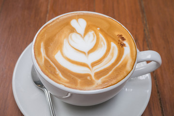 Coffee latte art