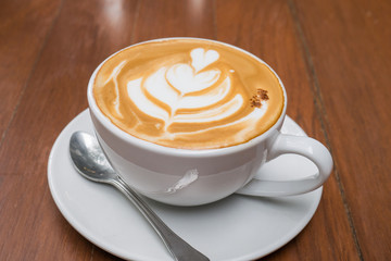Coffee latte art