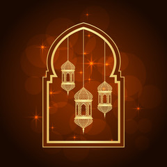 Ramadan greeting card
