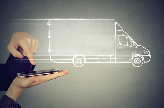 delivery service via modern technology