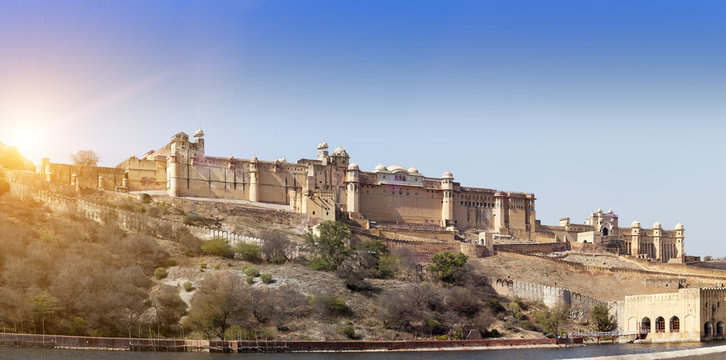 India. Jaipur. Amber fort..