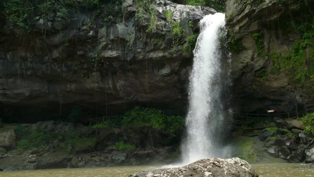 Waterfall in jungle of Selva Negra