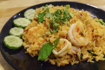Fried Rice with Chili, Tom Yum, Thai Food