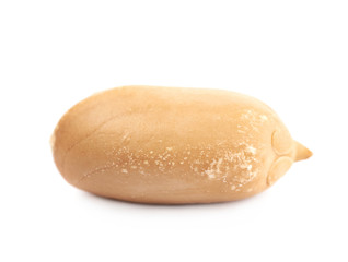 Peeled peanut isolated