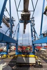 Port Crane Transferring Container