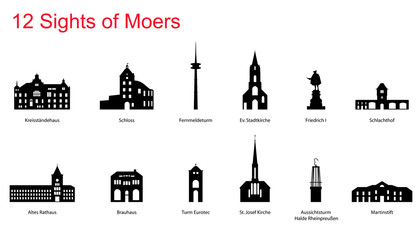 12 Sights of Moers © SG- design