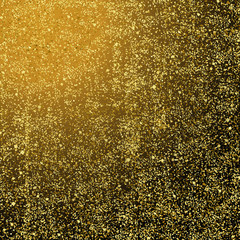 Vector background with golden stars