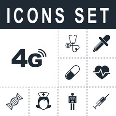 Fototapeta premium icon 4G