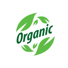 vector logo organic