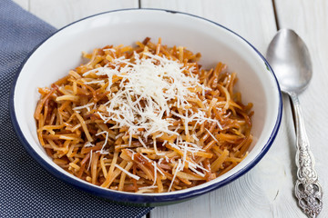 Turkish Noodle / Eriste with cheese