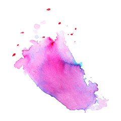 Abstract hand drawn watercolor background