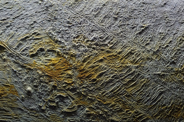 Layers of soil and sand with nice structure