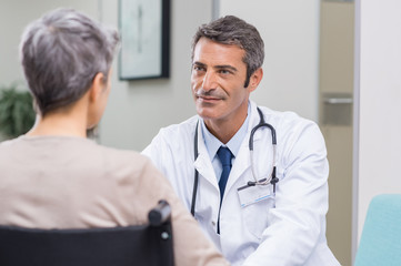 Doctor patient consultation