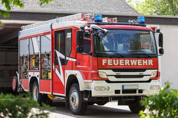 german firefighter truck