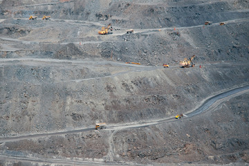 Iron ore opencast
