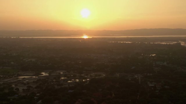 Mandalay, Sunset From Mandalay Hill