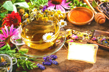 Cup of herbal tea