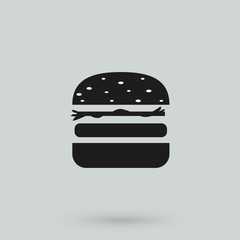 hamburger icon vector
