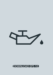 Oil  icon, Vector