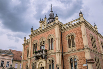 Fototapeta na wymiar Bishops Palace in Novi Sad, Serbia