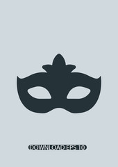 Mask icon, Vector