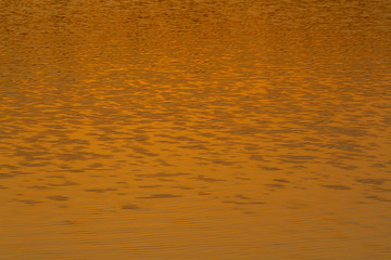 Sonnenuntergang am See im Harz