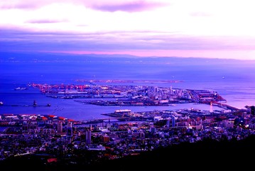 摩耶山からの夜景