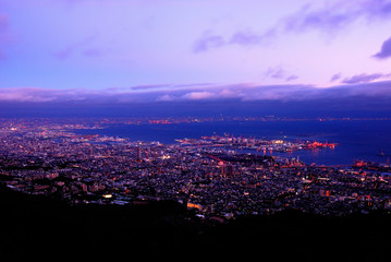 摩耶山からの夜景