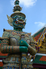 Grand Palace Temple in Bangkok, Thailand	