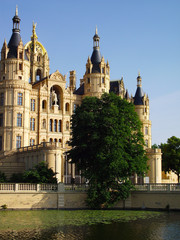 Fototapeta na wymiar Schwerin Palace, Germany