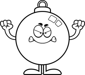 Angry Cartoon Ornament