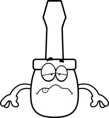 Sick Cartoon Screwdriver