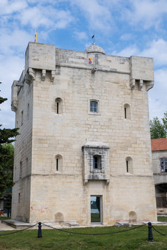 Port-Saint-Louis-du-Rhone, in Camargue, Saint Louis tower, France 